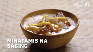 LOCALIFE PHILIPPINES: Minatamis na Saging