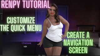 Ren'Py Tutorial | Navigation Screen