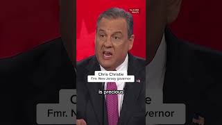 'We're not pro-life for the whole life': Chris Christie on the pro-life movement