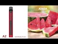 ADADA Disposable vape pen A2 600puffs, TPD, MHRA, ECID，disposable E-cigarette