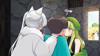 Creeper first kiss | Minecraft anime