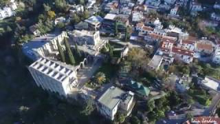 Bellapais Monastery Kyrenia North Cyprus Aerial Filming