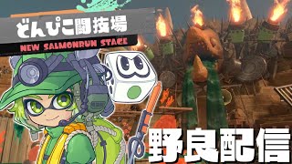 3連続どんぴこ闘技場 野良カンストする【サーモンランNW：スプラトゥーン3】