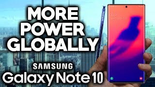 SAMSUNG GALAXY NOTE 10 - More Power Globally