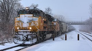 INCREDIBLE Snowy Railfanning Across New York State! Multi-Day, 350 Mile Journey!