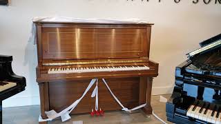 New Steinway K52 Walnut Crown Jewel Piano