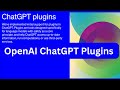 OpenAI ChatGPT Plugins 😱 | AI Upgraded | 2023