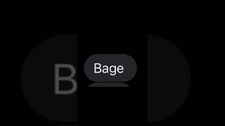 uhh what's 'bage'??