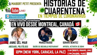 #HistoriasDeCuarentena 🦠 | ⚠️ ENCERRADOS EN CANADÁ 🇨🇦 CANTOS 🎸