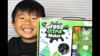 GROSS SLIME MAKER --- REVIEW