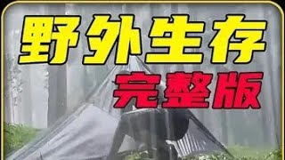 第12集 | 当你躺在床上睡不着时 如果正好刷到这条视频 那你小子可掏上了 #野外生存 #雨天露营 #治愈 #解压 #露营