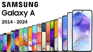 Evolution Of Samsung Galaxy A Series