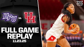 High Point vs. Houston Full Game Replay (11.23.25) | 2025-26 Big 12 Women's Basketball
