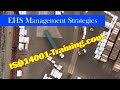 who is ehs management strategies iso 14001 process improvement