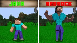 100 Mind-Blowing Differences Between Minecraft Java \u0026 Bedrock! 😲✨ | dgkofficial #minecraft #gaming