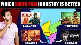 Tollywood vs Sandalwood vs Kollywood vs Mollywood | Comparison Between South Film Industries