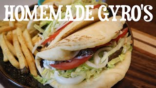 Delicious Homemade Gyros