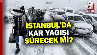 İstanbul'da kar yağışı kaç gün sürecek? Hangi ilçeler etkilenecek? | A Haber