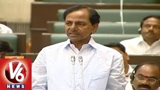 KCR Thanks Sonia Gandhi, Rajnath Singh and  All Party Leaders In T Assembly