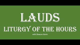 Jan 16, Thursday, Lauds-MP, Thu. 1ˢᵗ Wk in OT, Liturgy of the Hours