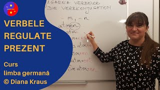 Conjugarea VERBELOR REGULATE Indicativ PREZENT | Curs de limba germana