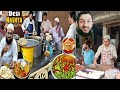 desi breakfast | people crowd for breakfast | food street with zeeshan