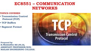 TCP - Transmission Control Protocol - Features