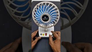 Mini Table Fan Rechargeable Air Mini Breeze Electronics Experiment