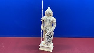 Miniso DIY 3D Woodcraft Construction Kit Medieval Knight