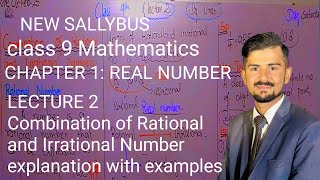 lecture 2 Combination of rational and irrational number #education #math9thclass #newsallybus #math9