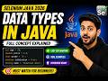 152. Data Types in Java (Selenium Java 2026)