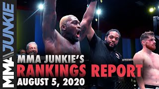 MMA Rankings Report: Derek Brunson makes moves | Aug. 5, 2020
