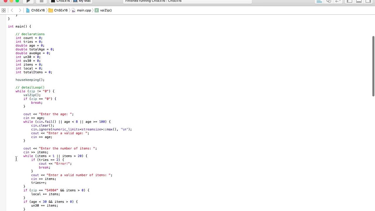 Programming Logic And Design 8th Edition Chapter 5 Exercise 16 Youtube