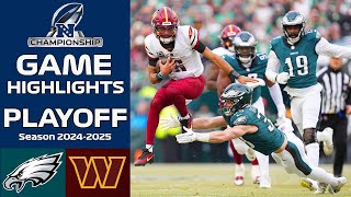 Philadelphia Eagles vs Washington Commanders Game Highlights | NFL Playoff 2025