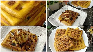 Best waffle recipe in just 5 minutes 🧇😋 l no egg recipe