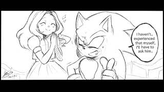 ¿Que pasaria si sonic y maria se conocieran en el espacio blanco (comic sonic)