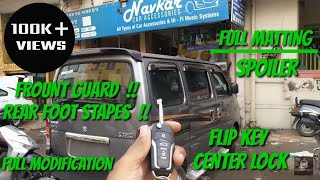 MARUTI EECO BS6 2021 MODEL GREY COLOUR MODIFICATION BY NAVKAR MOTORS.VADODARA.M.8140807082.