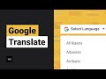 Google Translate Widget | Tutorial by Without Code