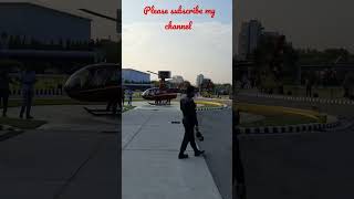 Momo_In front side with Landing Helicopter #helicopter #bogura #bangladesh #shorts