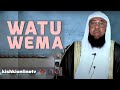 TUJIFANANISHE NA WATU WEMA, KHUTBA YA IJUMAA  SHEIKH SHARIIF ABDULQADIR AL-AHDAL.