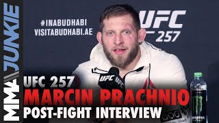 Marcin Prachnio says he wasn't worried about being cut | UFC 257 post-fight