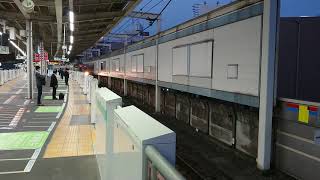 10月29日溝の口駅 東急8500系 8628F 入線