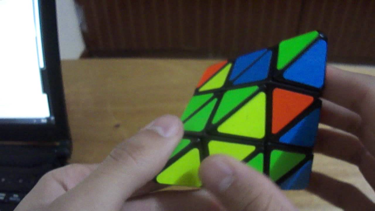 Tutorial Pyraminx Keyhole Method Example Solves Youtube