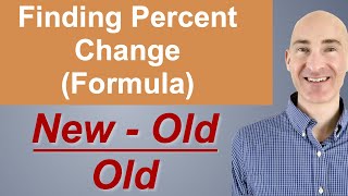Finding Percent Change (Formula)