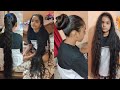 Long Hair Boy High Bun In Oily hair/ Jashan Long Hair Boy/Beautiful Oily High Bun