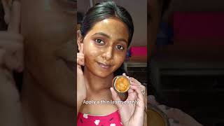 Trying Viral @discover.pilgrim 24K gold mask- #ashortaday #youtubeshorts #shorts #facemask