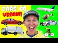 Cars Go Vroom | Vehicles Song | Dream English Kids