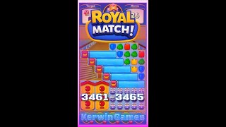 Royal Match Level 3461 3462 3463 3464 3465 - No Boosters Gameplay