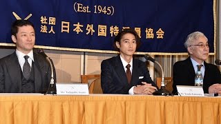 ‘SILENCE’ Japanese Casts At Press Conference. 「沈黙-サイレンス-」浅野忠信、窪塚洋介、イッセー尾形が明かすマーティン・スコセッシ監督のこだわりとは？