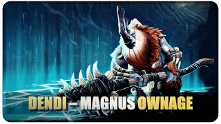 DOTA 2 - Dendi - Magnus Ownage @50FPS